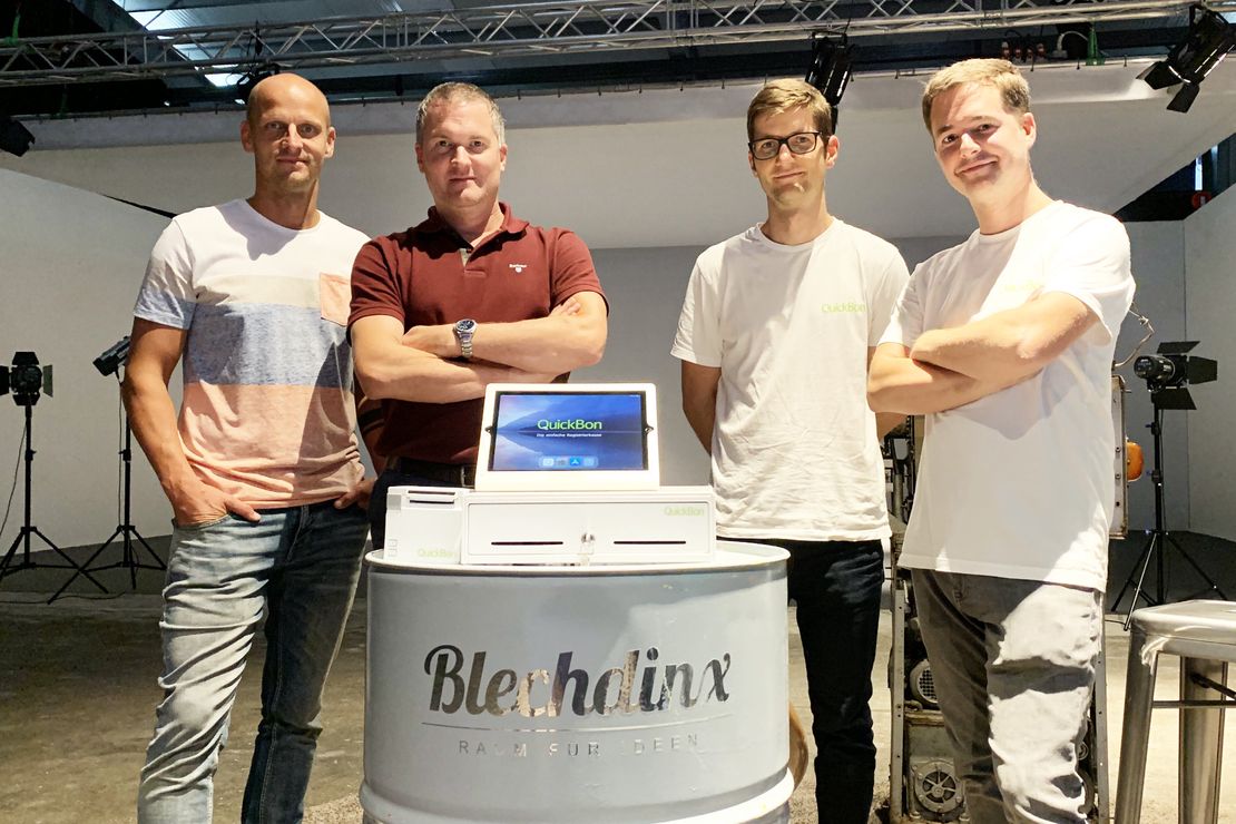 Peter Christian Mayr, Andreas Kirchmayr und das QuickBon Team