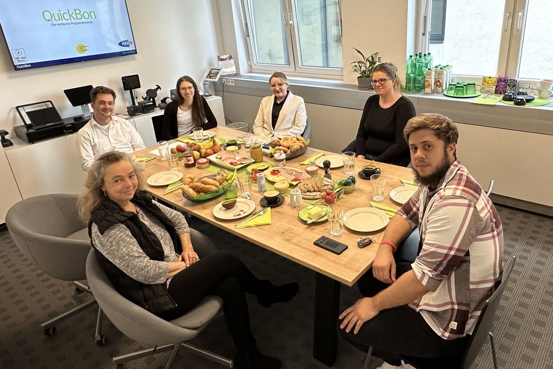 QuickBon BewerberInnen mit Kerstin Breiteneder und Christoph Wimberger