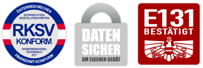 Badges QuickBon Österreich