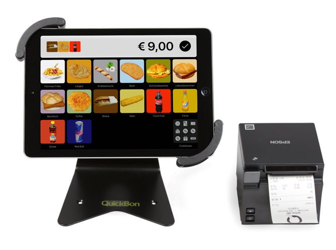 QuickBon iPadKassensystem für Marktfahrer
